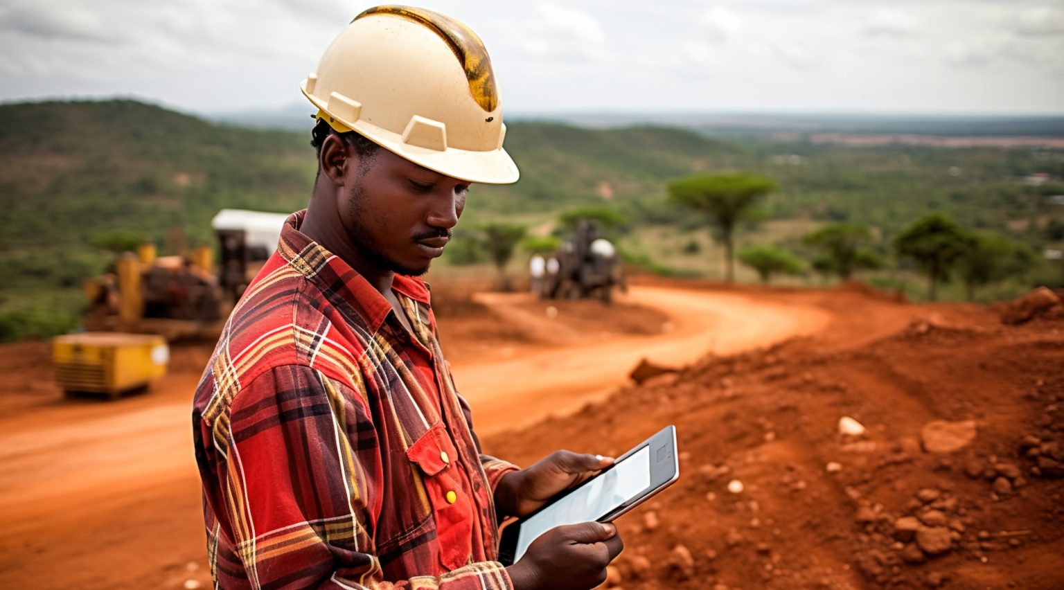 Mining Construction Worker With Tablet 1536x852 